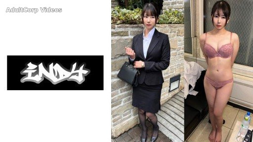 534IND-179 Face revealed [Personal shooting] A video of a poor office lady who has cut back on her living expenses_ Tearing off her black pantyhose and having ruthless creampie sex