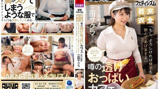 AKDL-293 A cafe where you can fondle big breasts while wearing clothes – will the waitresses always serve you with their breasts visible?